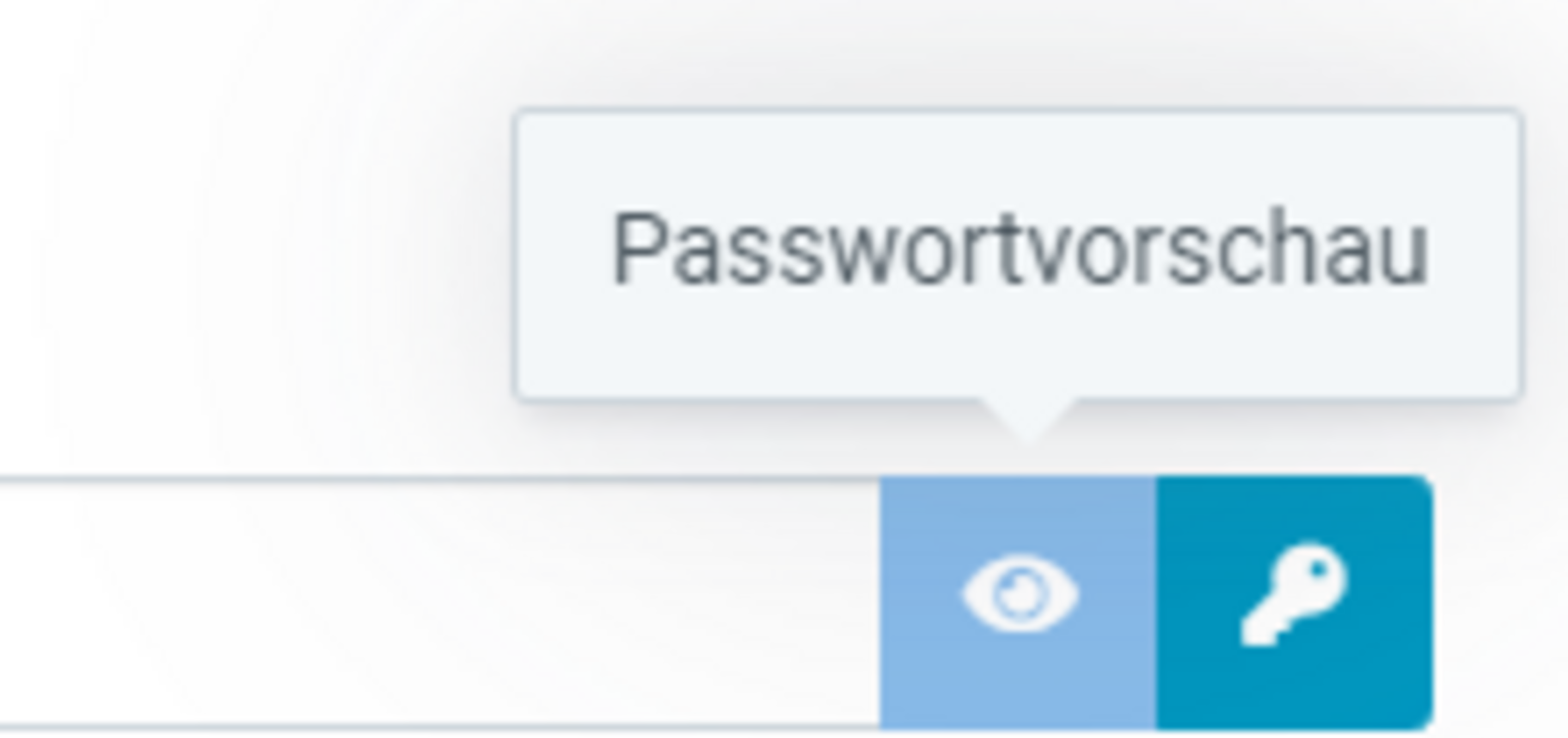 Button um Passwort anzeigen zu lassen