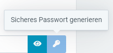 [Translate to Englisch:] Menübutton - Passwort generieren lassen